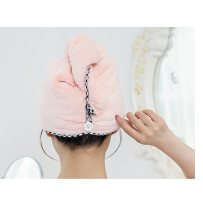 Microfiber Shower Bath Cap for Hair Drying